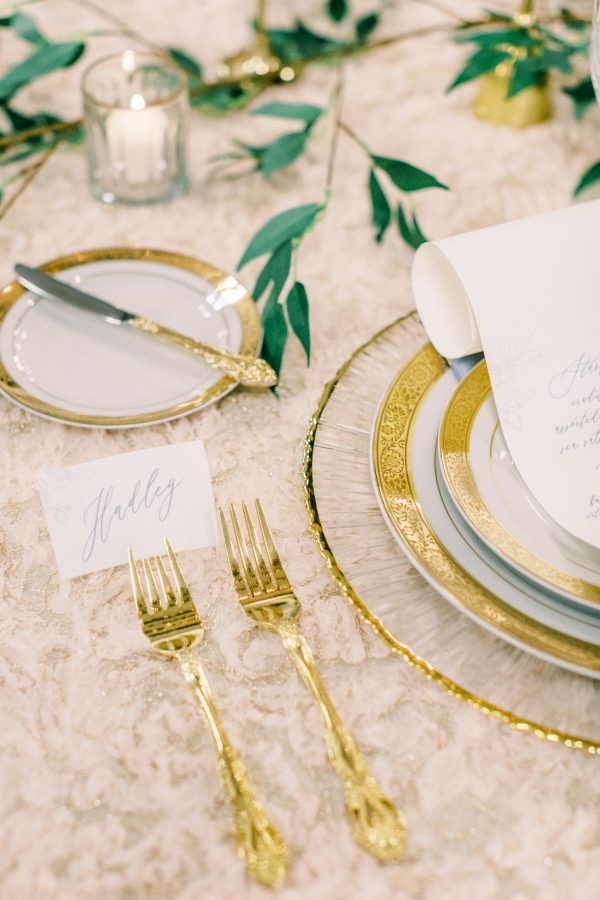 Abbey Gold Flatware | A Classic Party Rental